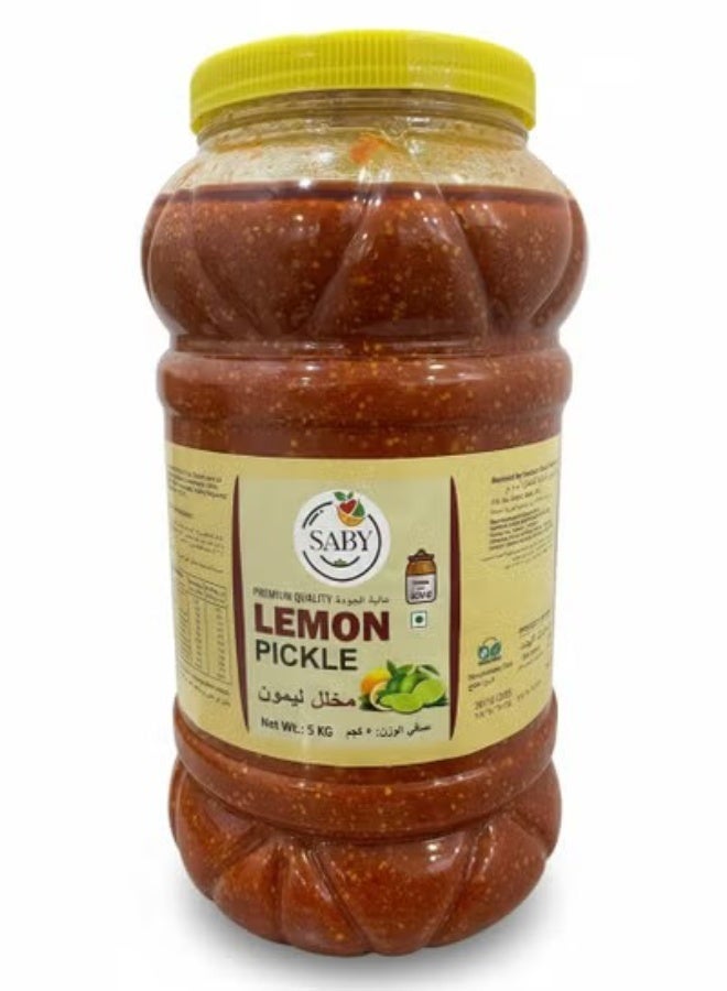 SABY Lemon Pickle Premium Quality 5Kg - Image 1